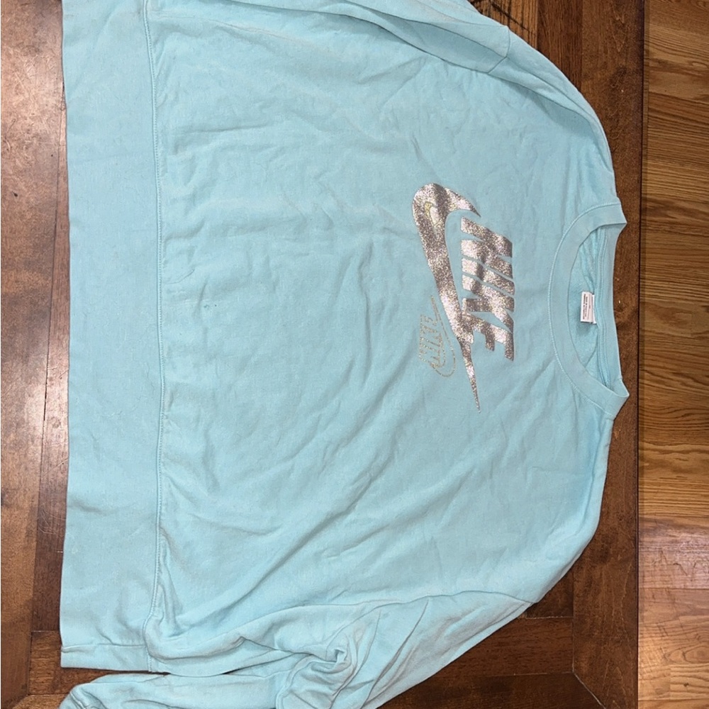Nike Aqua Blue Crewneck